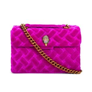 Kurt Geiger London Velvet Kensington Bag